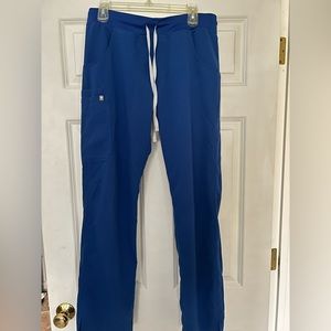 FIGS Kade Pants Size Medium TALL Royal Blue